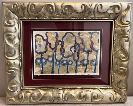 Cauliflowers in Gold Frame